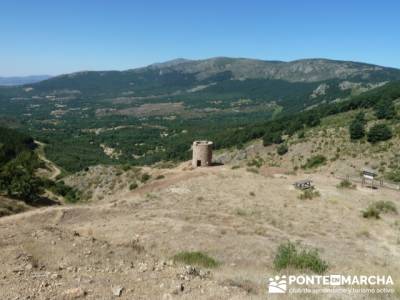 Pinar de Canencia y Mina de Plata del Indiano;cerezos en flor jerte; viajes enero